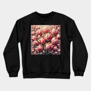 Tulip Flower Crewneck Sweatshirt